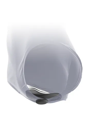 Discrete panty vibrator with magnet and remote control