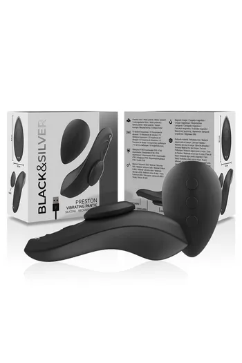 Discrete panty vibrator with magnet and remote control