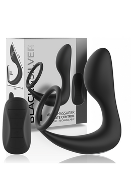 Black&Silver™ Anal Massage Remote Control - Prostate Massager with Remote