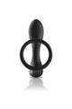 Black&Silver™ Anal Massage Remote Control - Prostate Massager with Remote