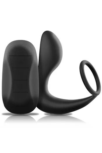 Black&Silver™ Anal Massage Remote Control - Prostate Massager with Remote