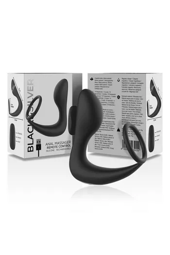 Black&Silver™ Anal Massage Remote Control - Massaggiatore Prostatico con Telecomando