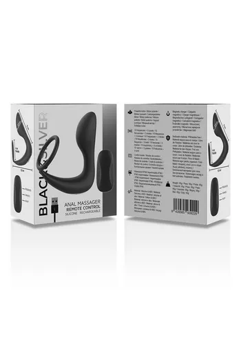 Black&Silver™ Anal Massage Remote Control - Prostate Massager with Remote