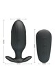 E-Stim Anal Plug with Vibration & Remote Control - Pretty Love