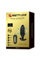 E-Stim Anal Plug with Vibration & Remote Control - Pretty Love