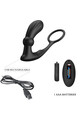 Penis Ring with Anal Plug and Remote Control - Double Stimulation