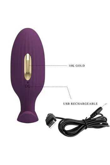 Plug Anale E-Stim con App: Vibrazione e Stimolazione Elettrica per Piacere Prolungato