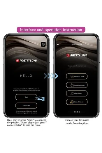 Plug Anale E-Stim con App: Vibrazione e Stimolazione Elettrica per Piacere Prolungato