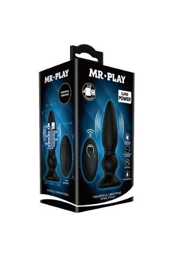 Premium Prostate Massager with 12 Vibration Functions and Remote Control