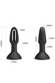 Prostate massager with 7 settings and powerful motor