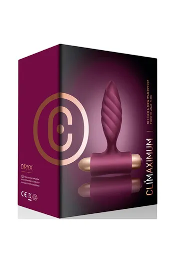 Oryx: Vibrating Anal Dilator for Beginners & Experts | Climaximum