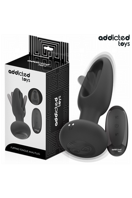 Addicted Toys Anal Plug: Deep Vibration & Tongue-like Motion for P-Spot Stimulation