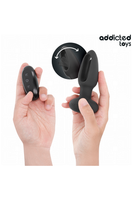 Addicted Toys Anal Plug: Deep Vibration & Tongue-like Motion for P-Spot Stimulation