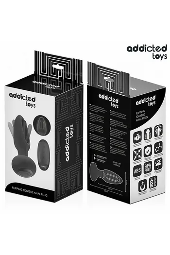 Addicted Toys Anal Plug: Deep Vibration & Tongue-like Motion for P-Spot Stimulation