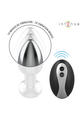 Plug Anale in Metallo con Luci LED e Telecomando | Intense