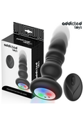 Addicted Toys Plug Anale con Doppio Motore: Thrusting e Vibrazioni Controllabili
