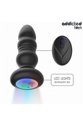 Addicted Toys Plug Anale con Doppio Motore: Thrusting e Vibrazioni Controllabili
