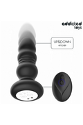Addicted Toys Plug Anale con Doppio Motore: Thrusting e Vibrazioni Controllabili