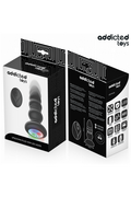 Addicted Toys Plug Anale con Doppio Motore: Thrusting e Vibrazioni Controllabili