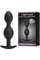 Plug Anal a Bolle in Silicone Premium - Stimolazione Extra con Pesi Interni