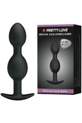 Plug Anal a Bolle in Silicone Premium - Stimolazione Extra con Pesi Interni