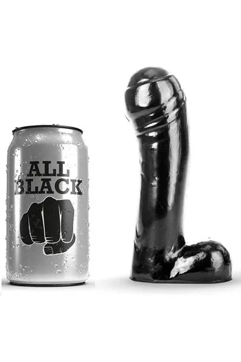 All Black Dildo - Perfect for Adventurous Beginners | High-Quality Sex Toy