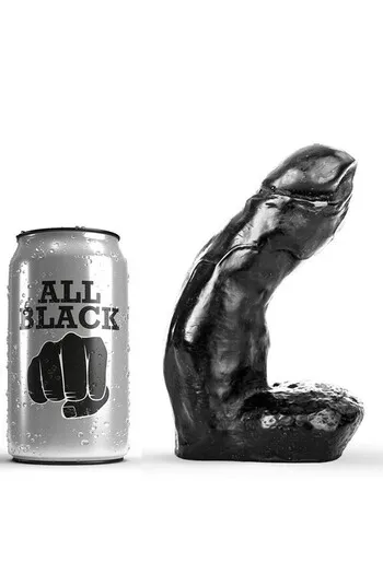 Dildo All Black - Piccolo, Liscio e Sensuale per Esperienze Intense