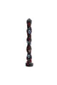 All Black Buttplug: Adjustable Anal Toy in Hypoallergenic PVC