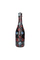 All Black Champagne Bottle-Shaped Buttplug - Unique Anal Sensation