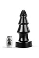 All Black Christmas Tree Buttplug - For Advanced Users | Sex Toys