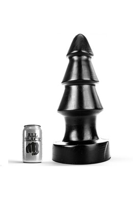 All Black Christmas Tree Buttplug - For Advanced Users | Sex Toys