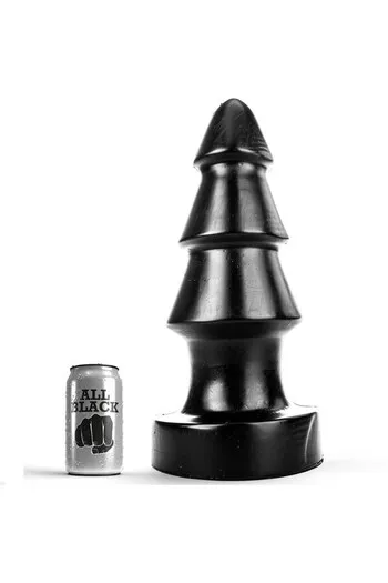All Black Christmas Tree Buttplug - For Advanced Users | Sex Toys