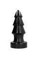 All Black Christmas Tree Buttplug - For Advanced Users | Sex Toys