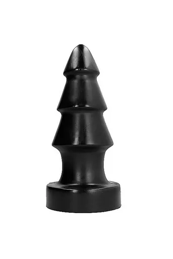 All Black Christmas Tree Buttplug - For Advanced Users | Sex Toys