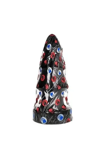 Buttplug All Black Forma Albero di Natale - Per Esperti | Giocattoli Sessuali