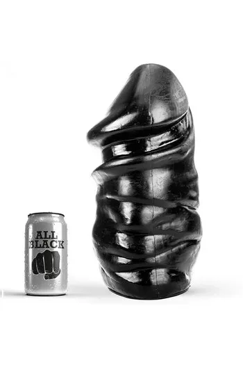 Dildo All Black - Design Elegante e Materiali Sicuri per Massimo Piacere