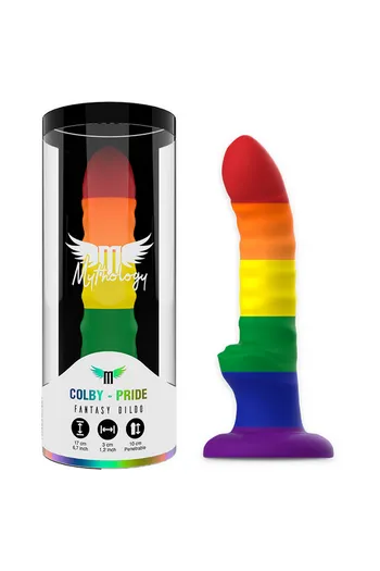 Mythology Pride Dildo M - Unique Colors and Fantasy Design