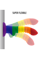 Dildo Mythology Pride M - Colori Unici e Design Fantasy