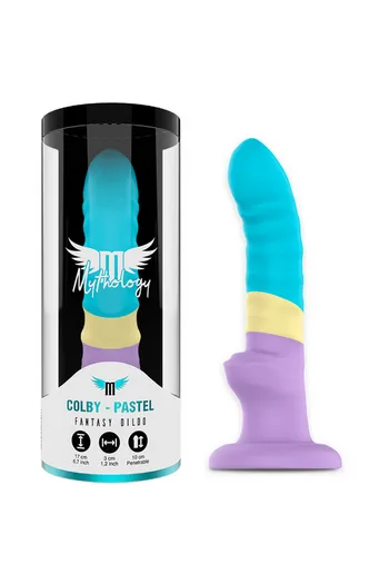 Mythology Colby Pastel Dildo M - Fantasy and Pleasure