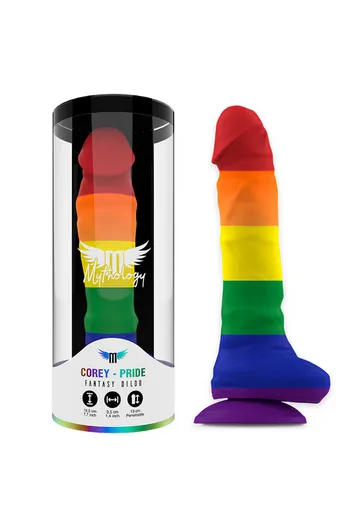 Mythology Corey Pride Dildo L - Fantasy Toy