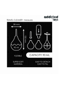 Addicted Toys Limpiador Anal da Viaggio Taglia S - Igiene Intima Pratica e Discreta