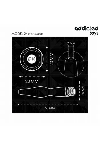 Addicted Toys Anal Cleanser Model 2 - Deep & Safe Intimate Hygiene