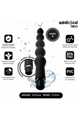 Addicted Toys Modelo 5: Anal Cleaner for Safe and Comfortable Intimate Hygiene