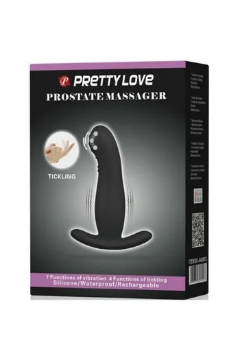 Multifunction Prostate Massager with 7 Vibration Modes & 4 Ticking Functions | Pretty Love