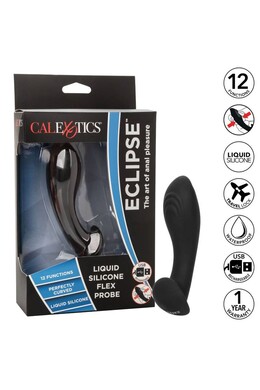 Eclipse Flex Flex Liquid Silicone Anal Probe - Calexotics