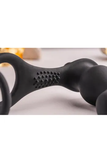 Ro-Zen Pro di Rocks-Off: Plug Anale con Anello Vibra-Pene per Esperienze Intense