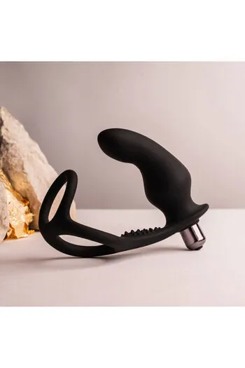 Ro-Zen Pro di Rocks-Off: Plug Anale con Anello Vibra-Pene per Esperienze Intense