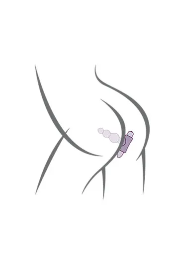 Petite Sensations Bubbles di Rocks-Off: Plug Anale Vibrante per Esplorazione Sicura