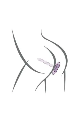 Pleasure Pearls with Vibration - Rocks-Off Petite Sensations Pearls Anal Plug