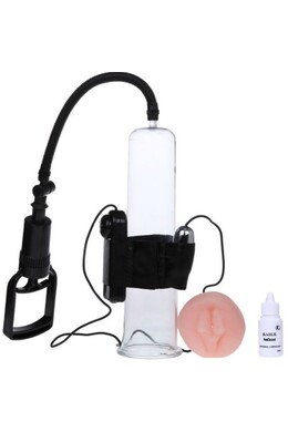 Erection Pump with Vibration and Vaginal Shape - Powerful Erections Guaranteed